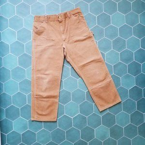 1980s Carhartt Work Pants Double Knee Dungaree 38